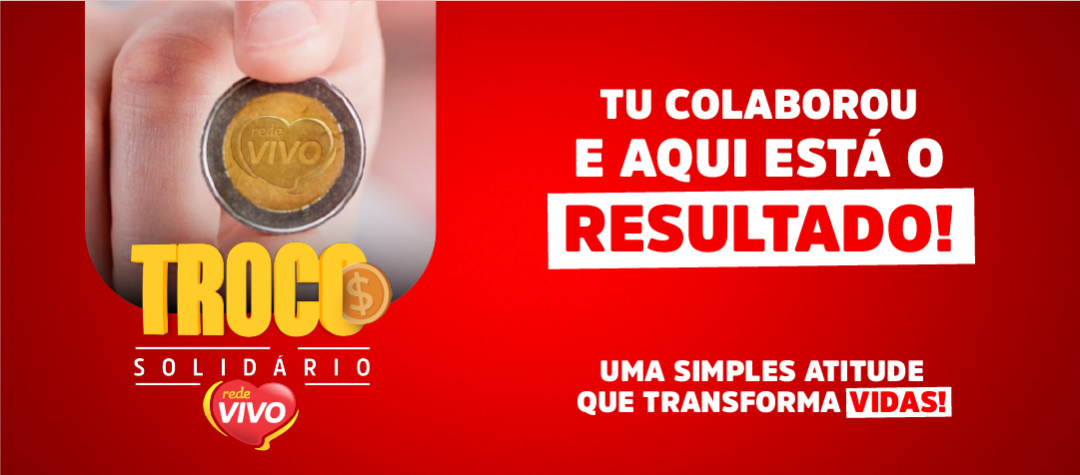 Resultado Troco Solidário Outubro 2024