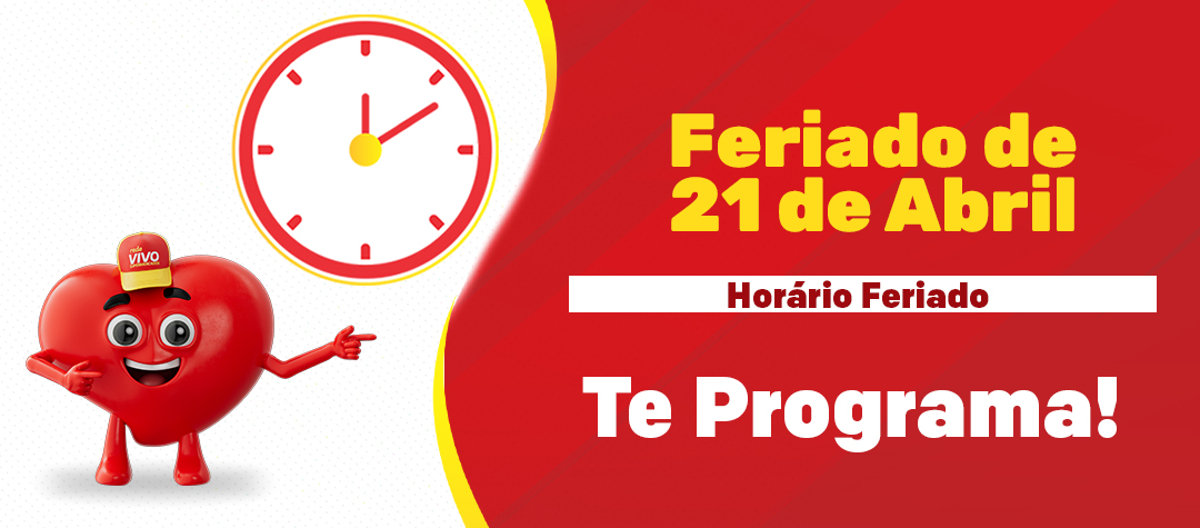 Horários Feriado Tiradentes