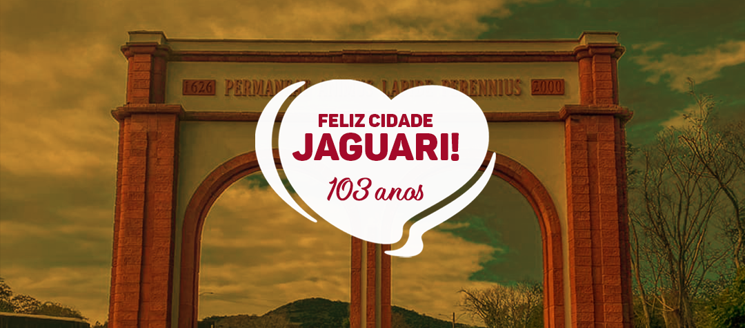 Parabéns, Jaguari!