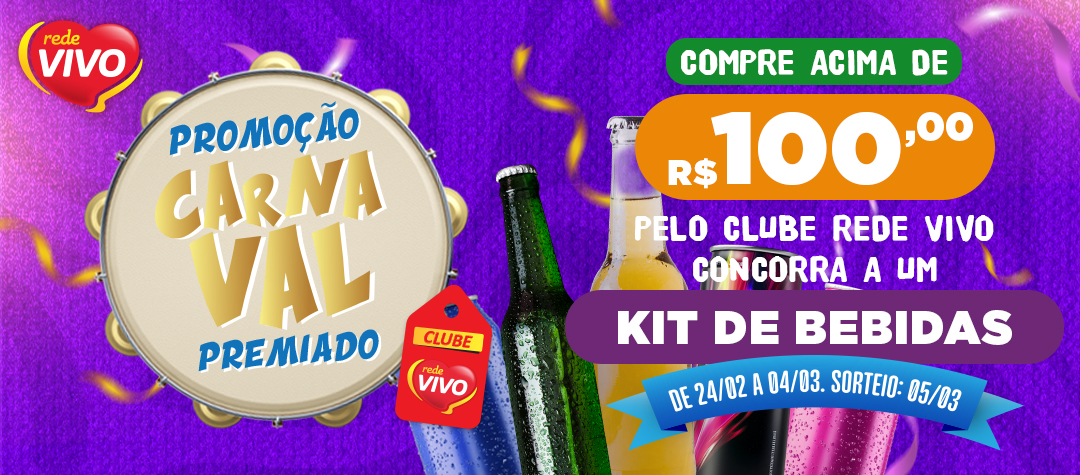 Regulamento Promoção Carnaval Clube Rede Vivo