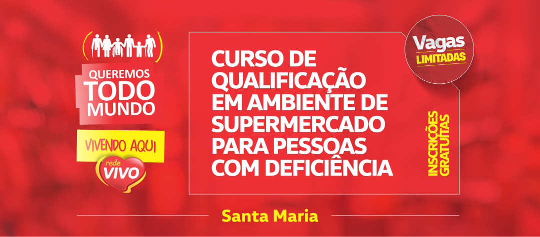 Curso para PCDs em Santa Maria