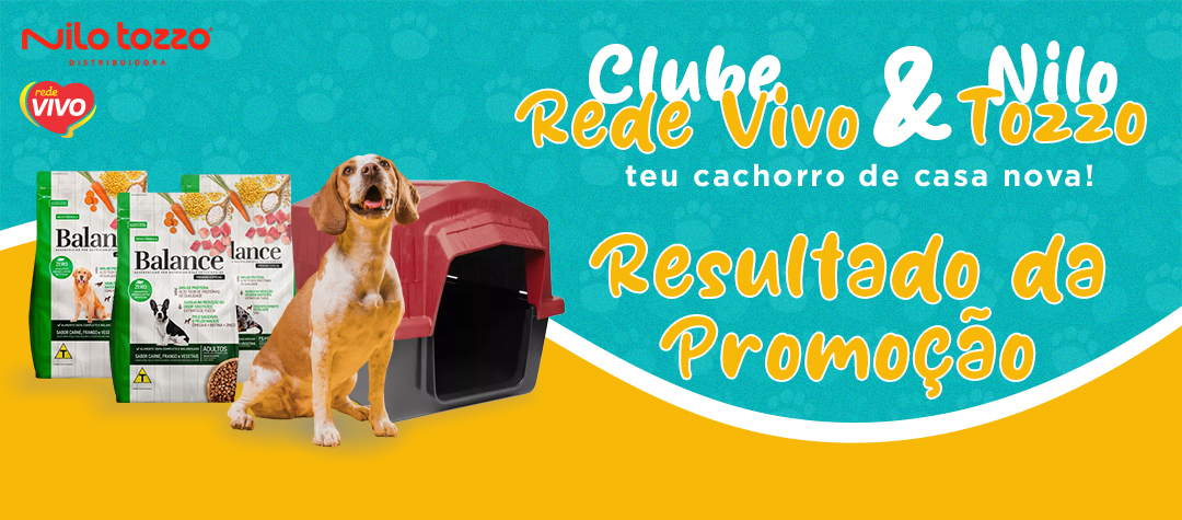 Resultado Pomoção Clube Rede Vivo e Nilo Tozzo