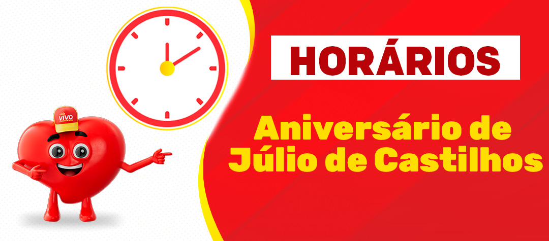 Horário de Aniversário Júlio de Castilhos