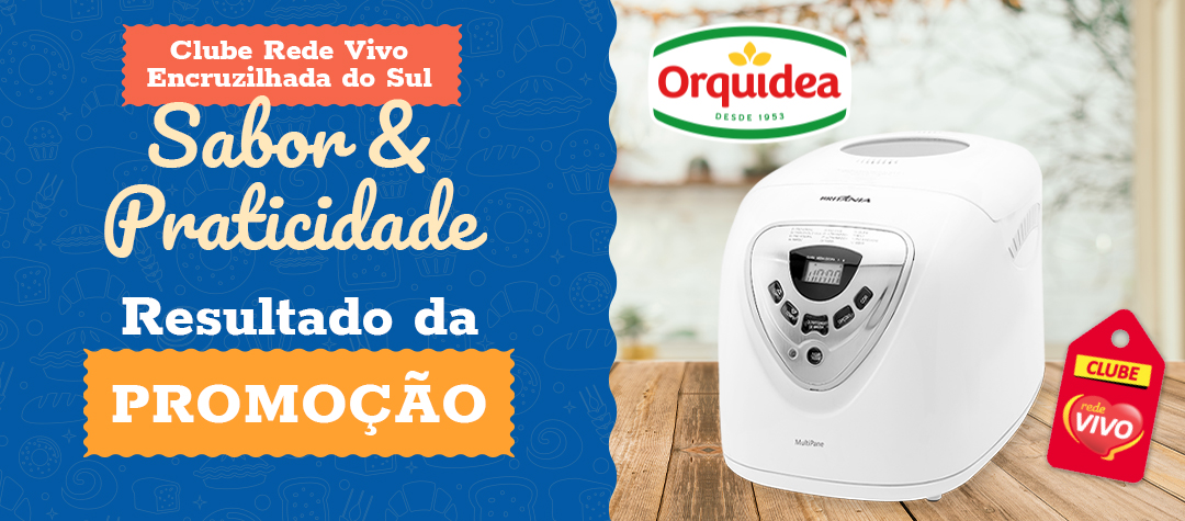 Resultado da promoção Clube Rede Vivo & Orquídea
