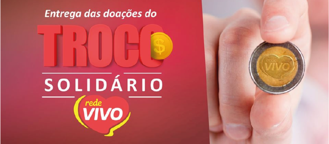 Entrega das doações do Troco Solidário de abril/2020